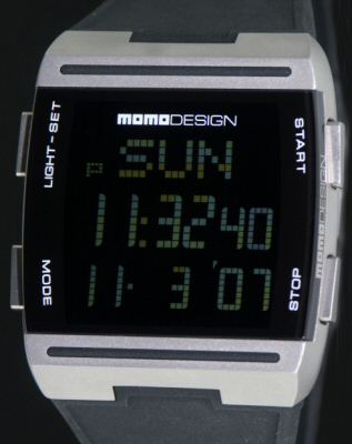 MOMO DESIGN WATCH MD078-01BK-RB